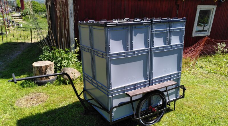 Cykelkärra renoverad